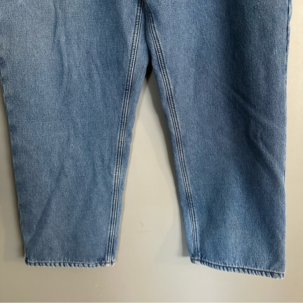 Old Mill Men's Fleece Lined Work Jeans | Medium Wash - Picture 3 of 8